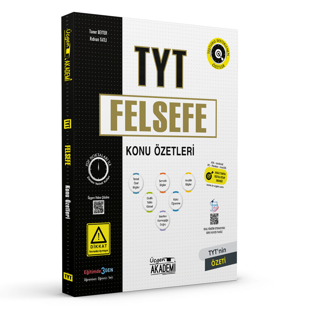 TYT – FELSEFE – Konu Özeti