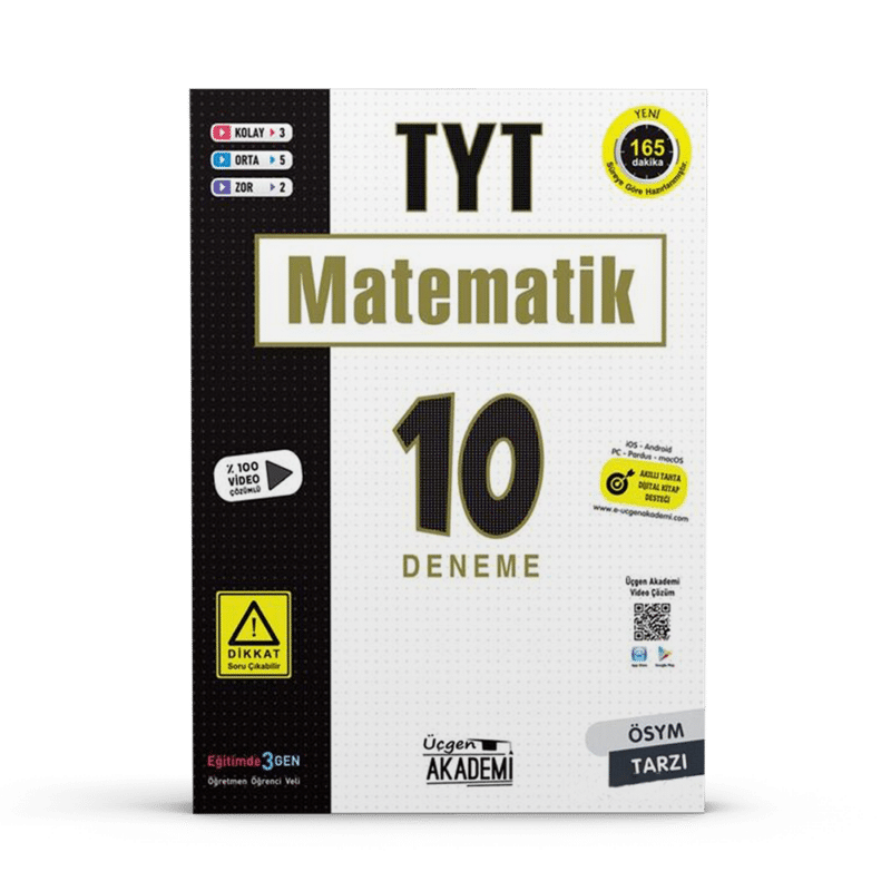 TYT – MATEMATİK – 10’lu Deneme Sınavı